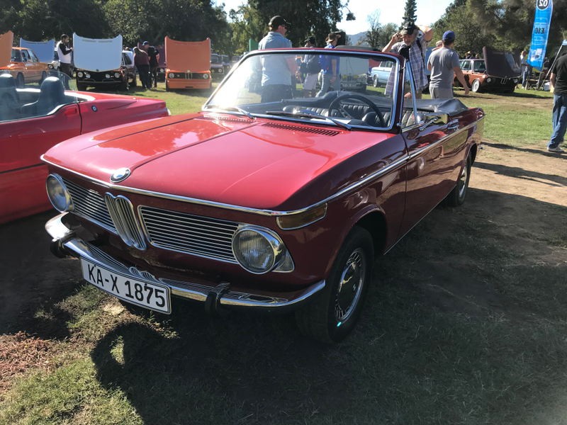 This was a Baur convertible conversion that looked great. I’d never seen one before.